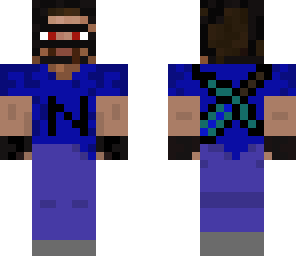 ninja steve with red eyes