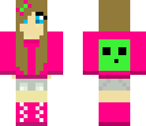 pink slime girl