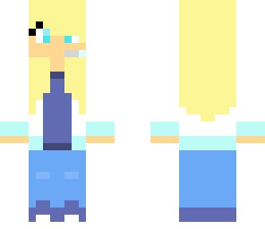 ice girl with headphones