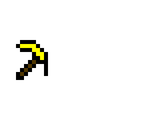 failed gold picaxe