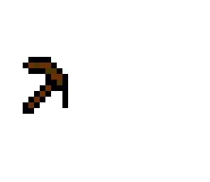 failed wood pickaxe