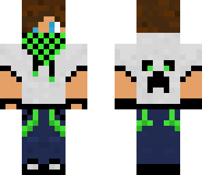 neon green creeper boy
