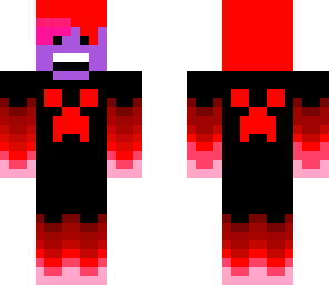 red creeper alien dude