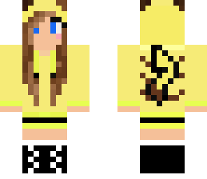 pikachu hoodie girl