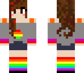 rainbow girl