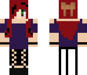 gothic red head
