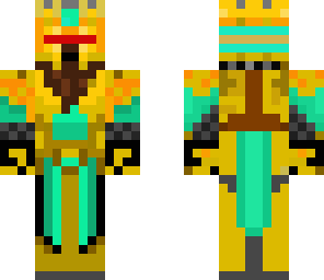 golden armour