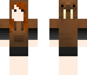 walrus hoodie girl