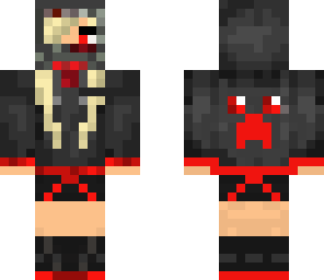 vampire hooded girl