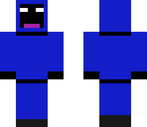blue man