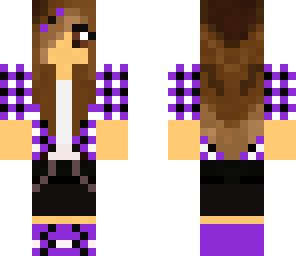 purple plaid