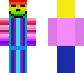 rainbow girl