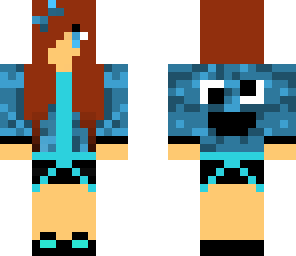 brown haired cookie monster