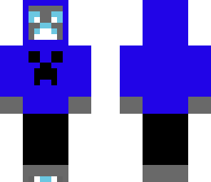 diamond creeper with hoodie