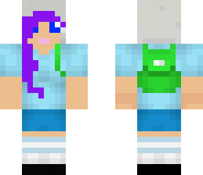purple hair fiona