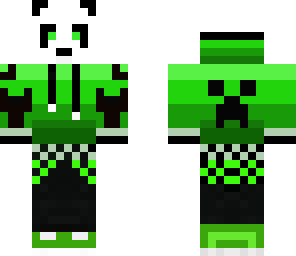 green panda