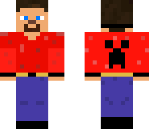 steve red shirt