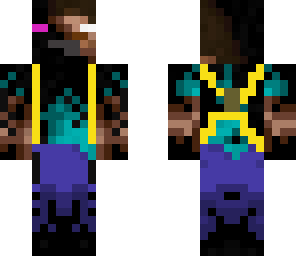 derp ender steve with suspenders