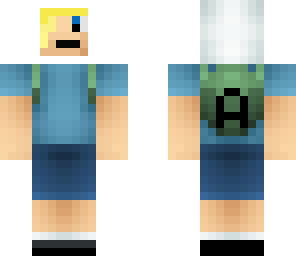 finn with hair and a