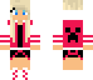 school pink girl