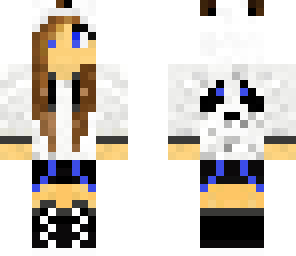cute panda girl not mine