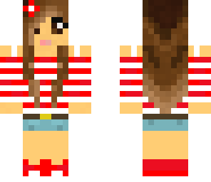 cute girl with shorts