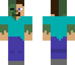 half zombie half steve