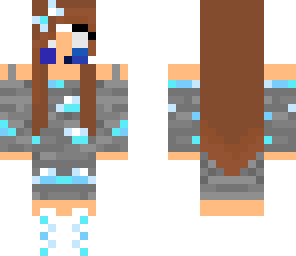 herobrine girl dimond