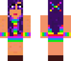 rainbow girl
