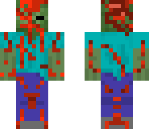 bleeding zombie