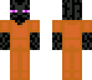 leather armored enderman