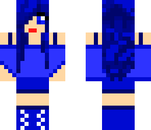 blue girl fixed