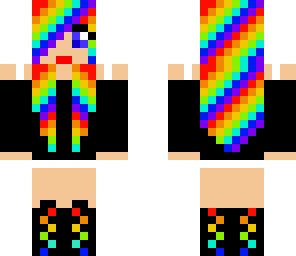 rainbow girl