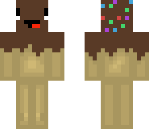 chocolate ice cream skin