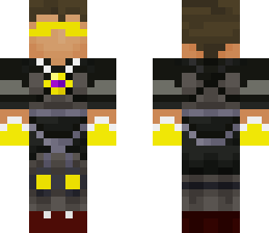 skydoesminecraft with butter glasses butter gloves