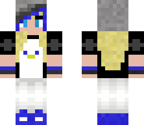 edited penguin girl