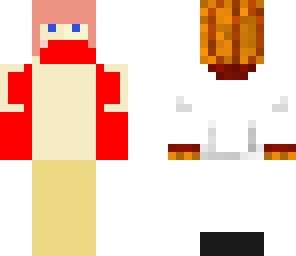 happy person with red muffler