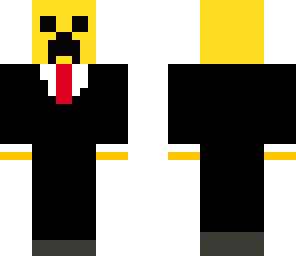 budder creeper in a suit