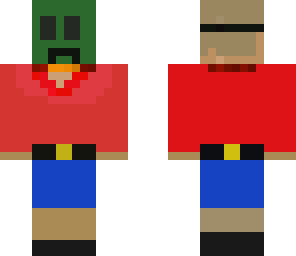 kid with a mask