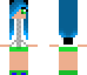 edited panda girl