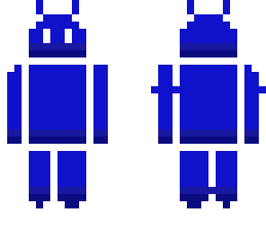 blue android