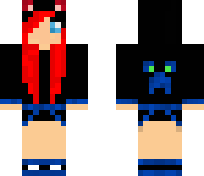 fox girl black