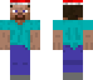 steve with santa's hat
