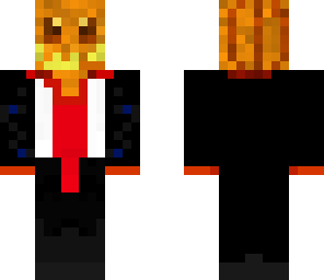 wierd pumpkin with elegant suit