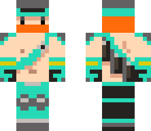 cyan dwarf clan member