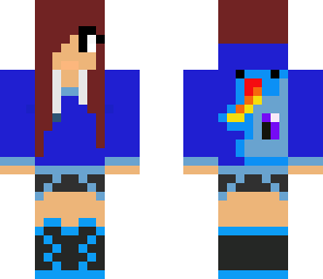 rainbow dash girl