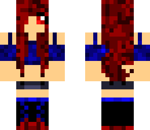 redheaded cute goth girl