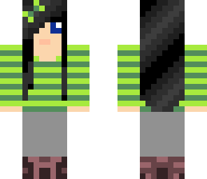 black haired girl