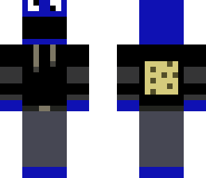 cookie monster with hoodie
