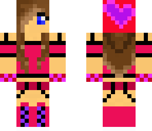 edited valentines day girl